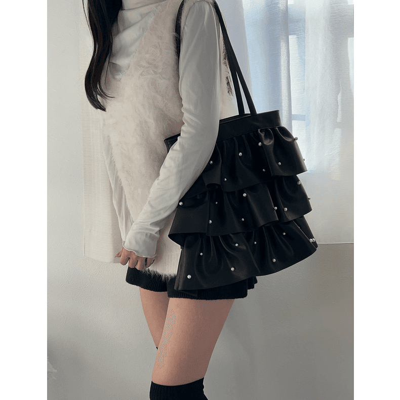 ニット ニット ふわもこ質感シンプルベスト