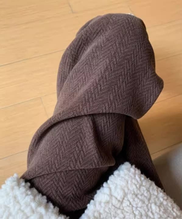 ゆるふわニットロングパンツ