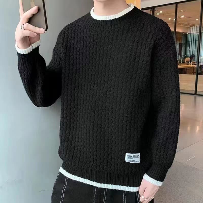 クラシック織り目ニット